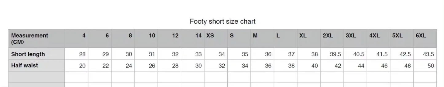 Dino Footy Shorts