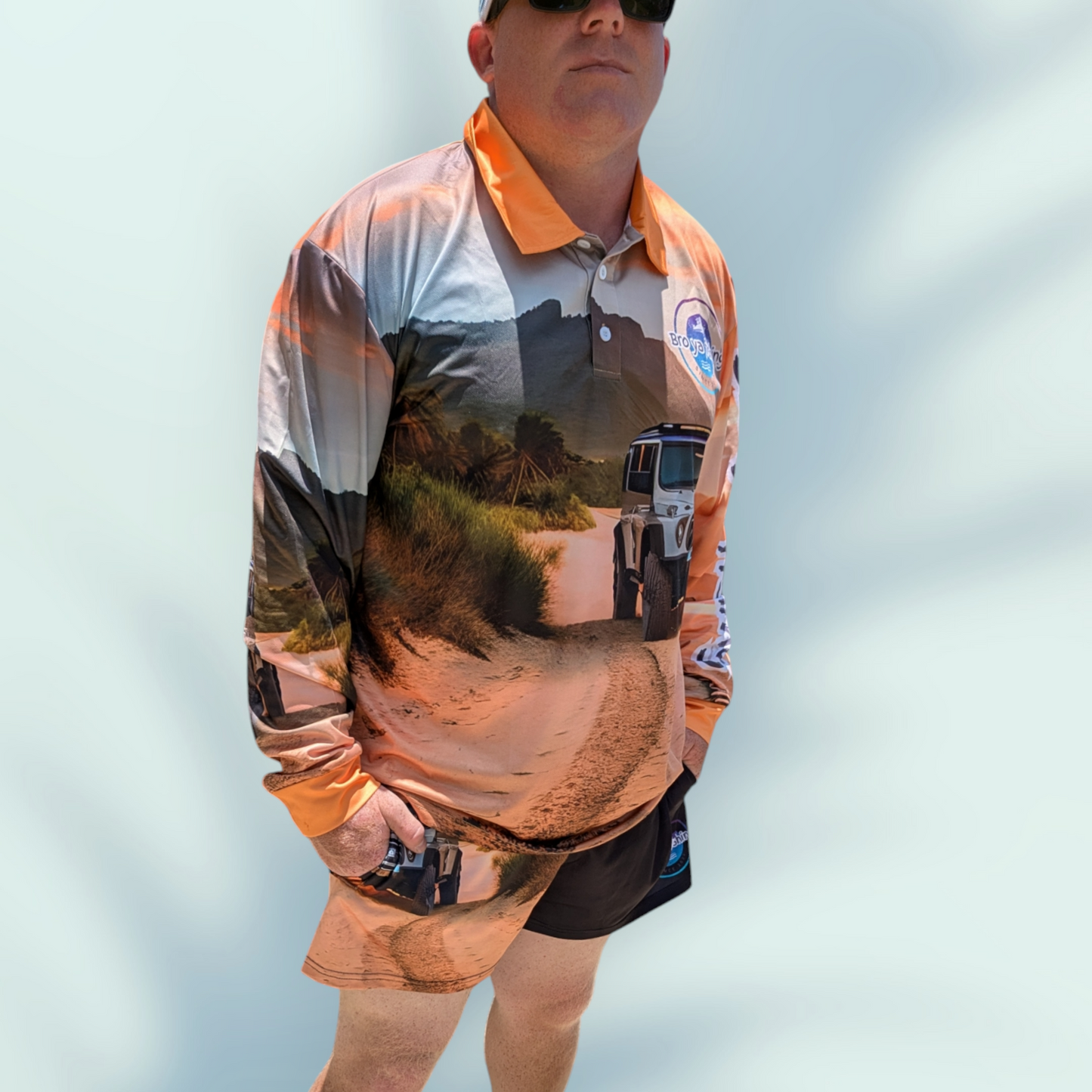 Sunset Track Footy Shorts