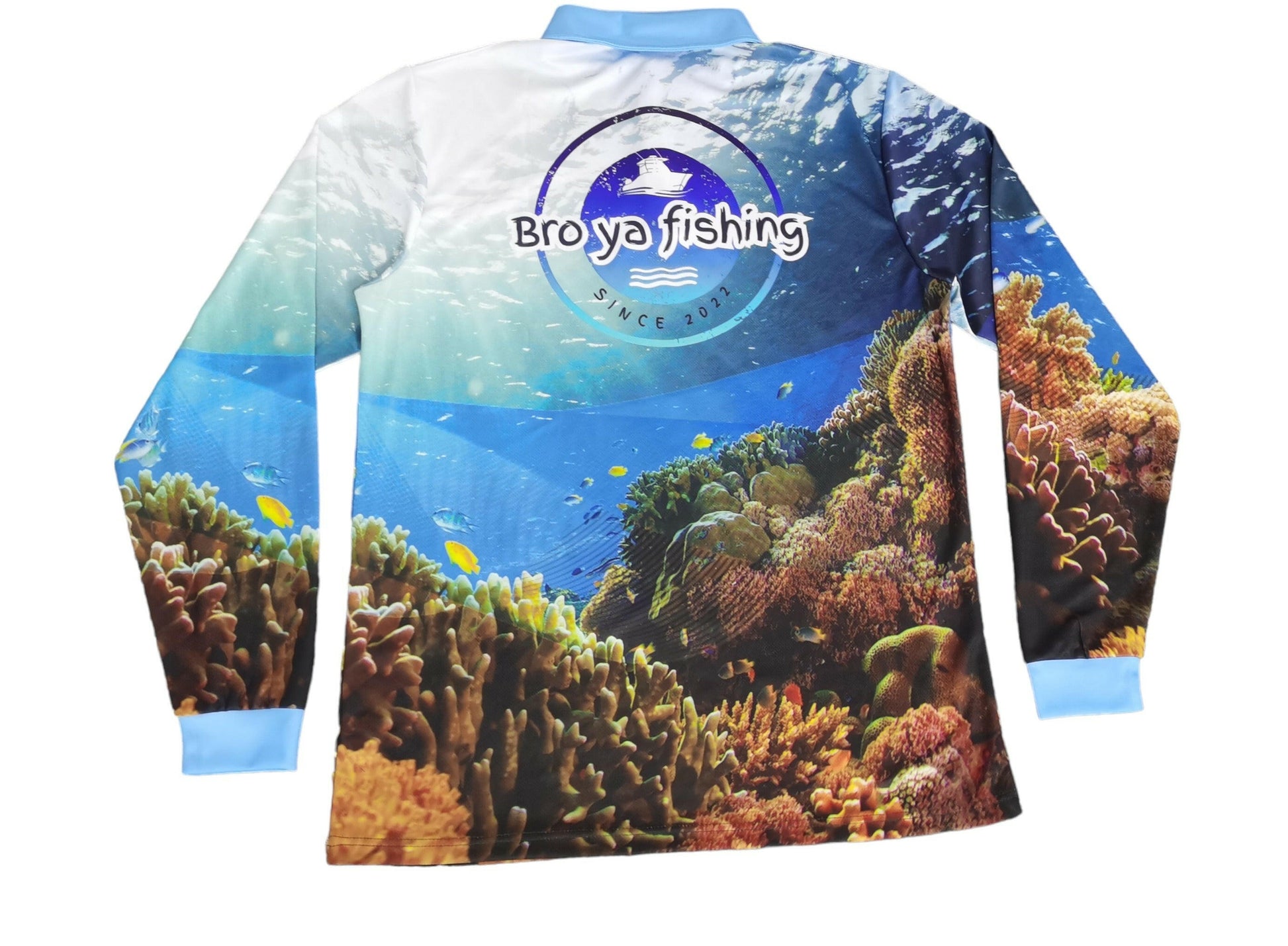 High-quality long sleeve fishing shirt with UV protection